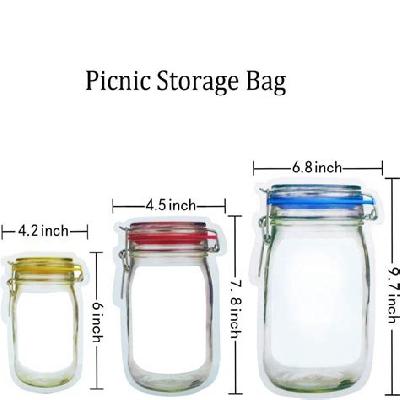 Zipper Bage Storage ( Set Of 3 Different Size) Barni