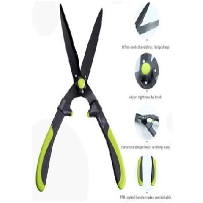 Ergonomic TPR Handle Hedge Shear Cutter