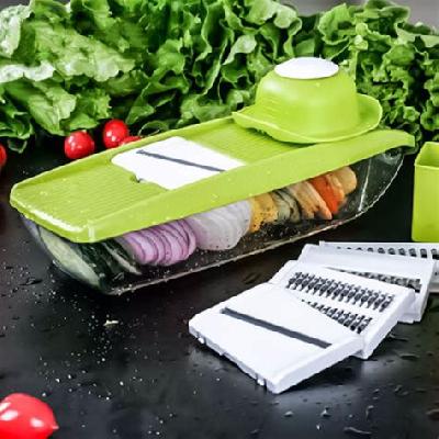 Kitchen Plastic Vegetables Spiral Cutter