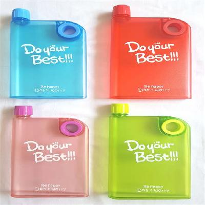 Notebook Style Slim Water Bottle