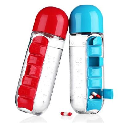Pill Drinking Water Bottle