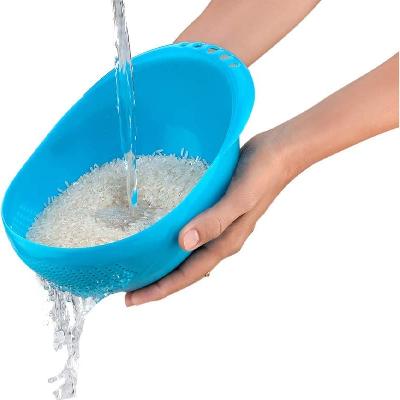 Plastic Rice Washing Bowl