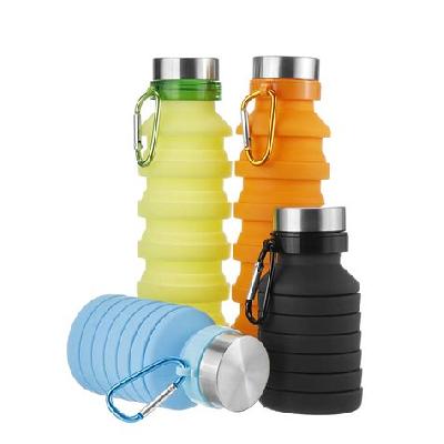 Silicone Collapsible Foldable Water Bottle