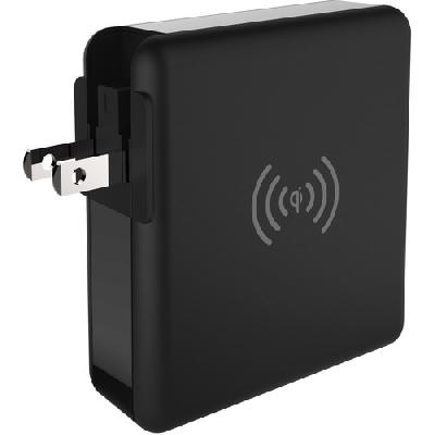 3 Port Qi Fast Wireless Charger With 2 Usb Ports-with  Warranty-domo Ncharge M400b