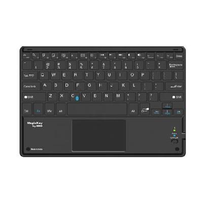 Magickey K12BTL Wireless Bluetooth Backlit LED Keyboard With Touchpad For IPad, Microsoft Surface