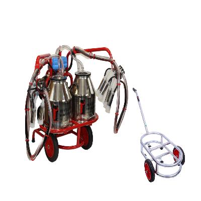 Double Bucket Cow Milking Machine