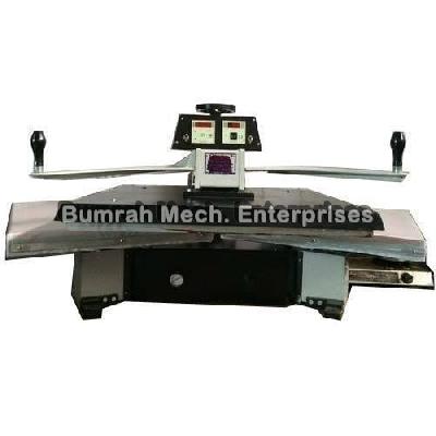 Manual Double Head Transfer Sticker Machine