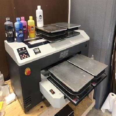 Table Top Flat Screen Printing Machines