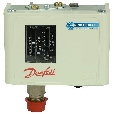 Danfoss KP-2 Pressure Switch