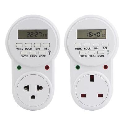 Digital Timer Plug Timer Socket EU Plug