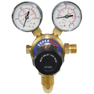 O2 N2  CO2 Regulator ( Pure Brass )