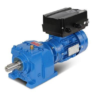Helical Integrated Frequency Inverter Gear Motor