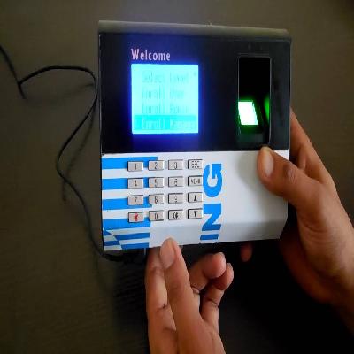 Industrial Biometric Time Attendance System