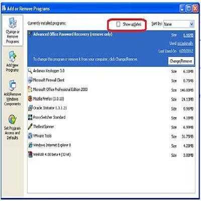 All Control Panel Ie 6