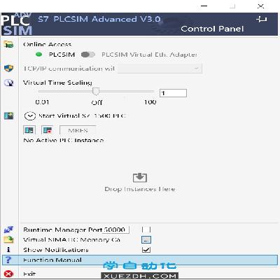Simatic S7-plcsim Advanced V3.0