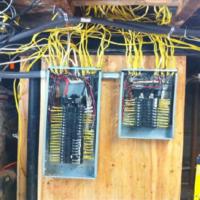 Wired Electrical Panel